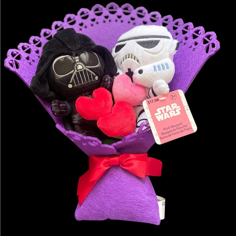 Star Wars Plush Bouquet with Darth Vader and Stormtrooper